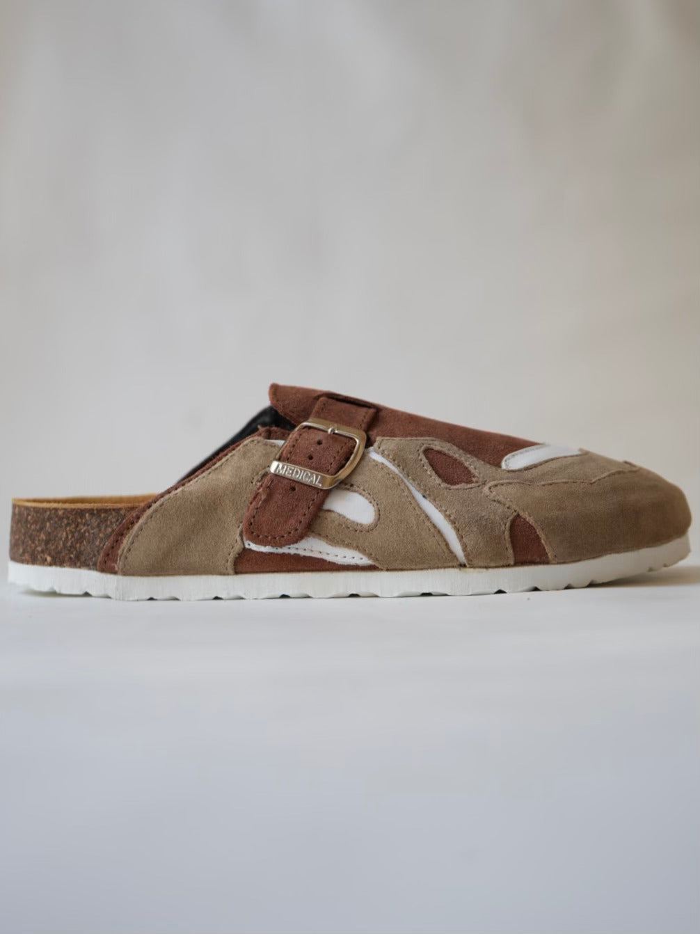 Pellmaro Sabots Daim Beige Marron