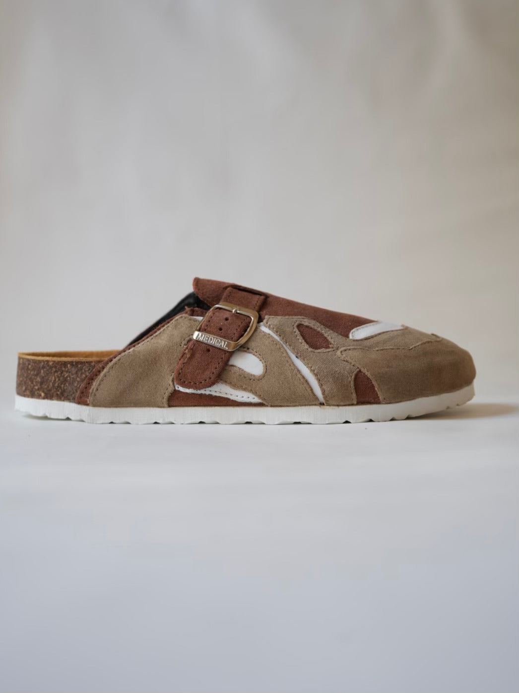 Pellmaro Sabots Daim Beige Marron