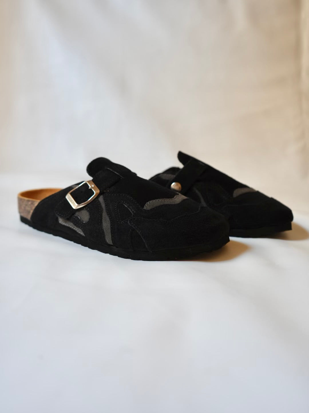 Pellmaro Sabots Daim Noir
