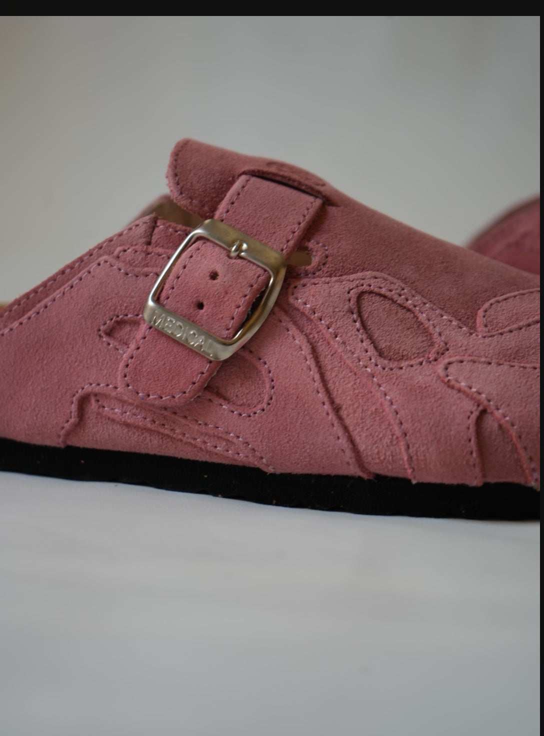 Pellmaro Sabots Daim Rose Bébé