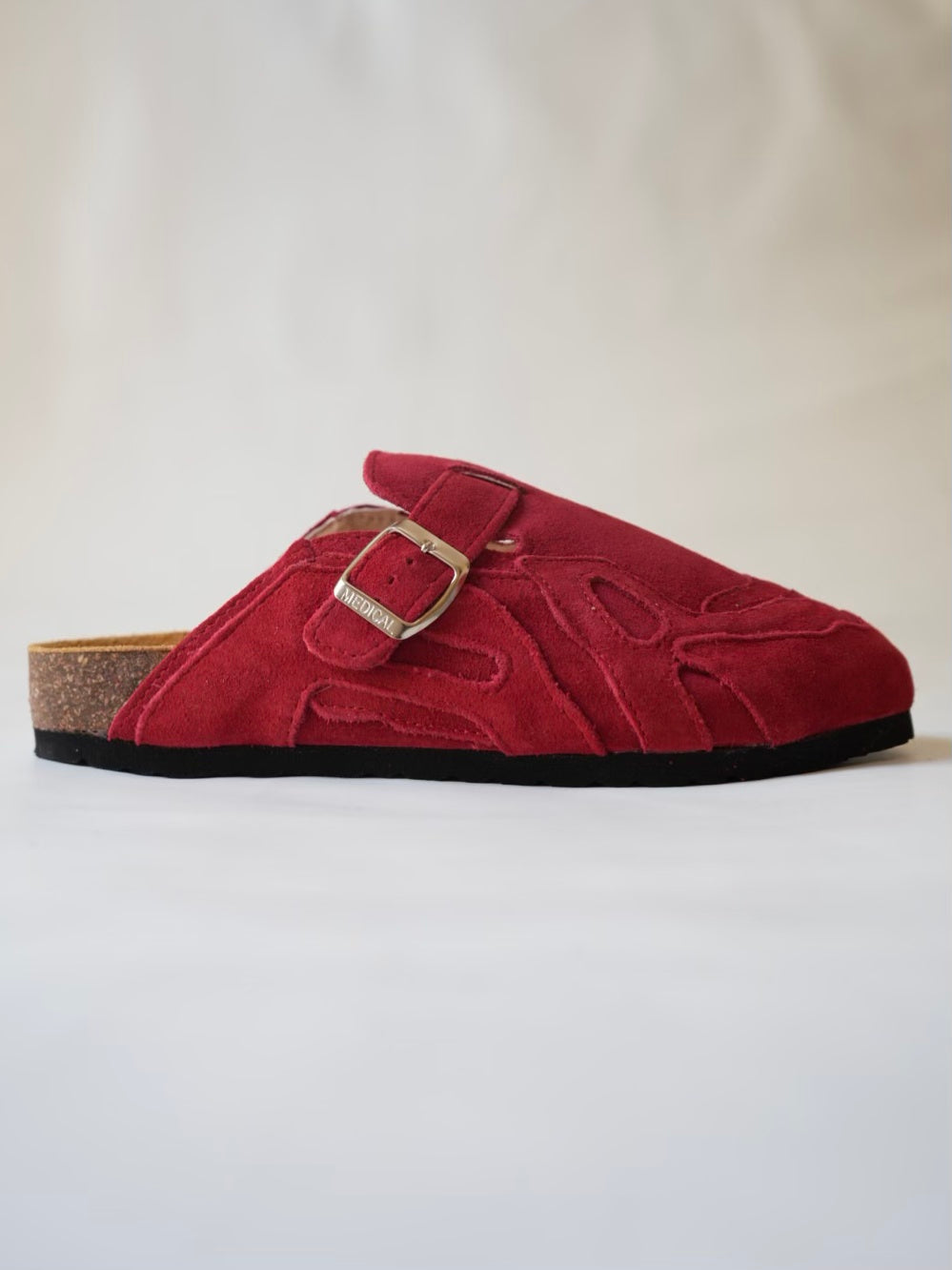 Pellmaro Sabots Daim Rouge