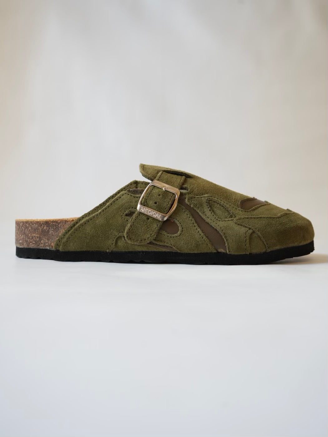 Pellmaro Sabots Daim Vert Olive
